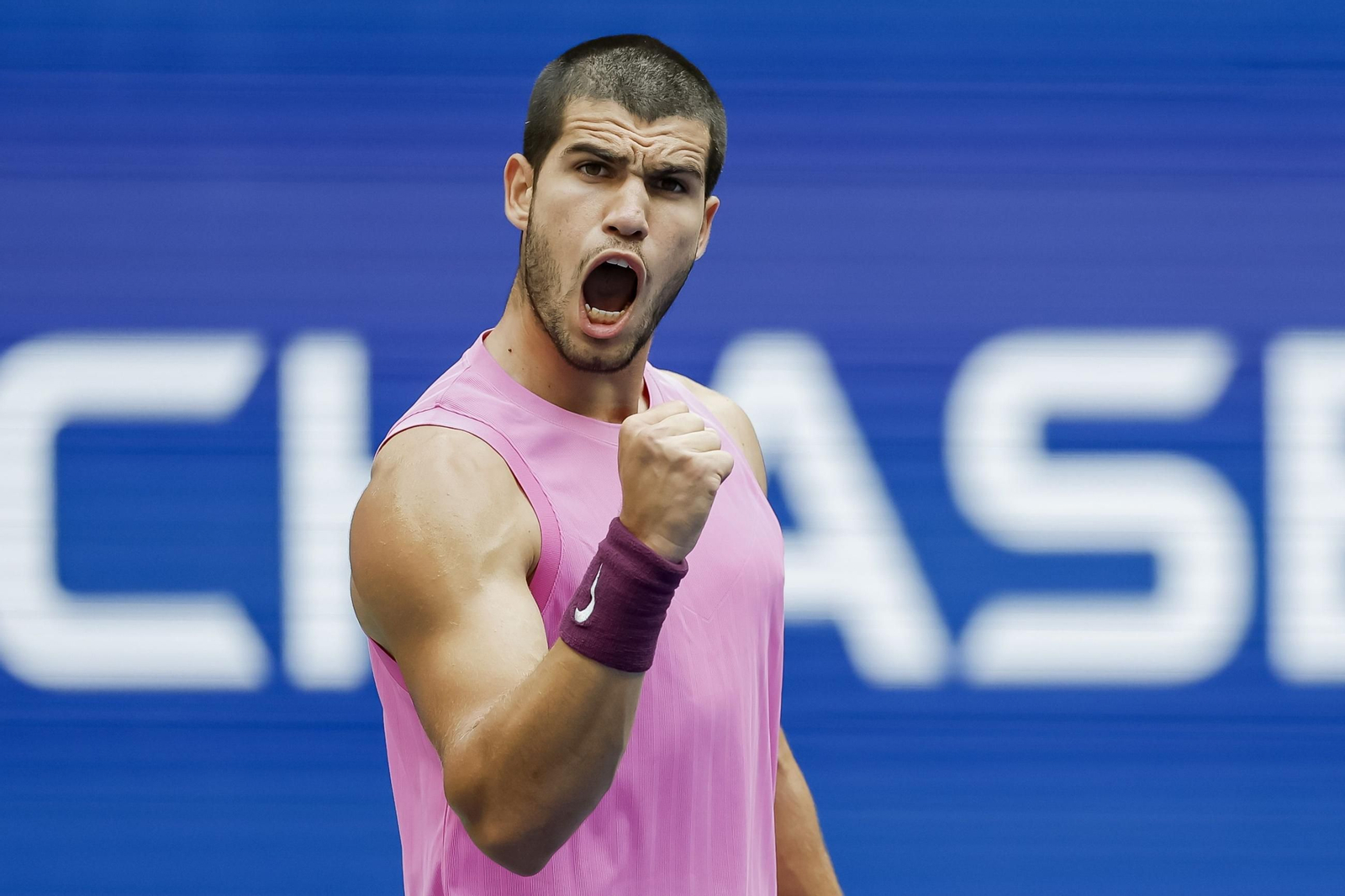 Las fotos del pase a la final de Alcaraz ante Djokovic