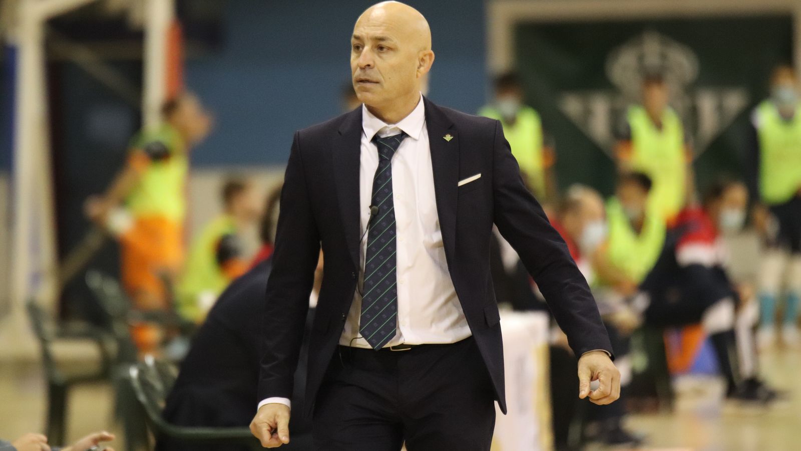 Juanito, durante un momento del encuentro.