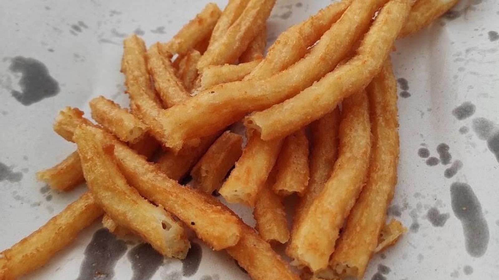 Papelón de churros de La Guapa