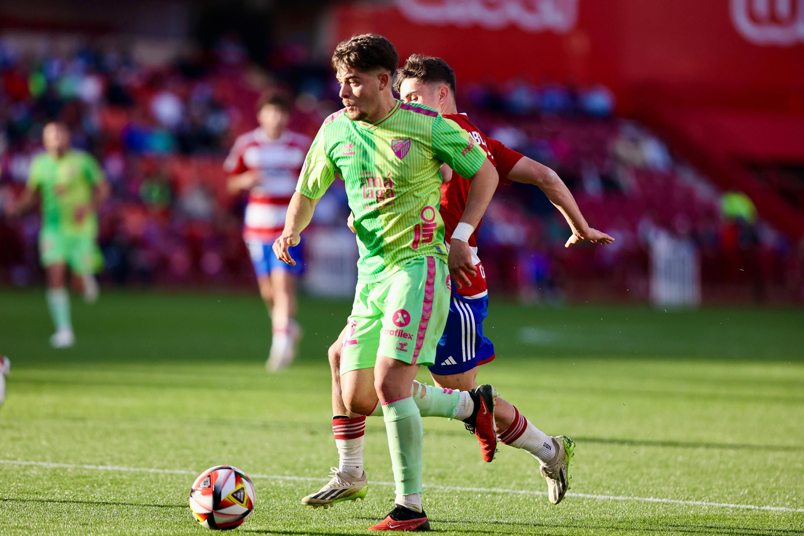 Las fotos del Recreativo Granada - Málaga CF