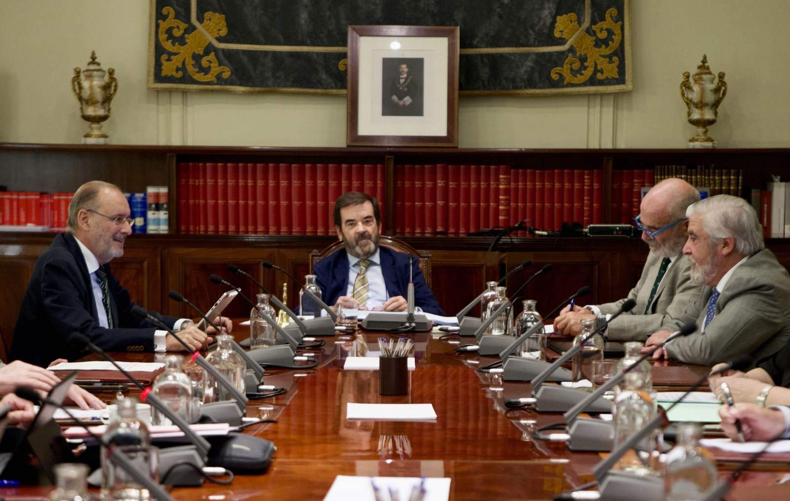 Reunión del Consejo General del Poder Judicial.