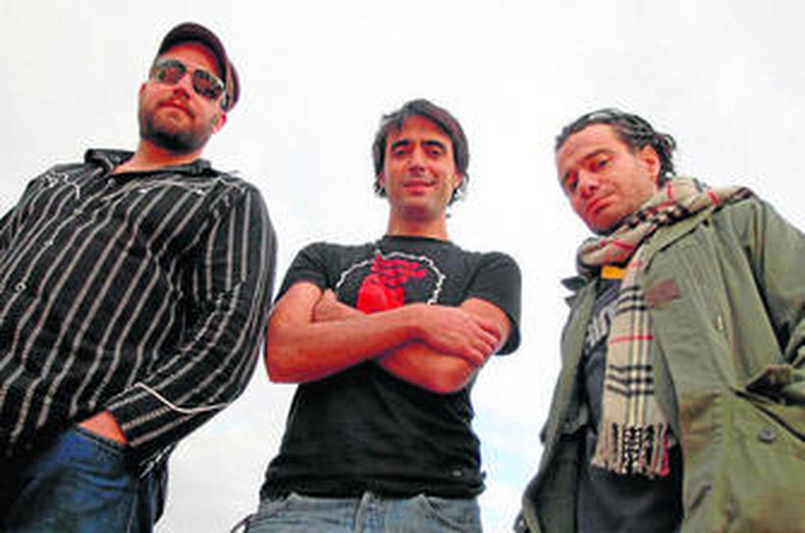 Los miembros de la banda Elkano Browning Cream, que actúan esta noche en Granada.