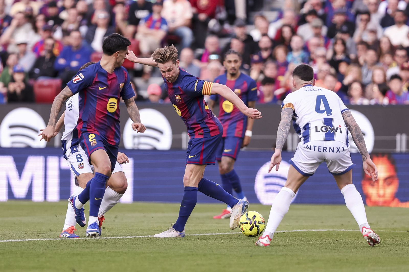 Las fotos del Barcelona-Levante