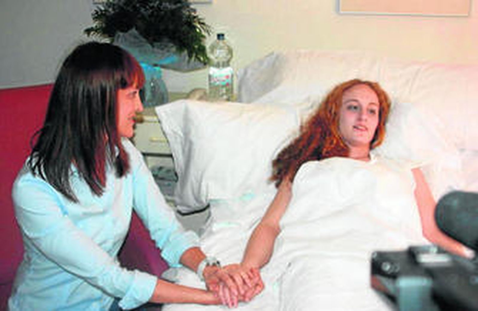 Mar Campra y Blanca Herzog, dos grandes actrices que participan en este corto.