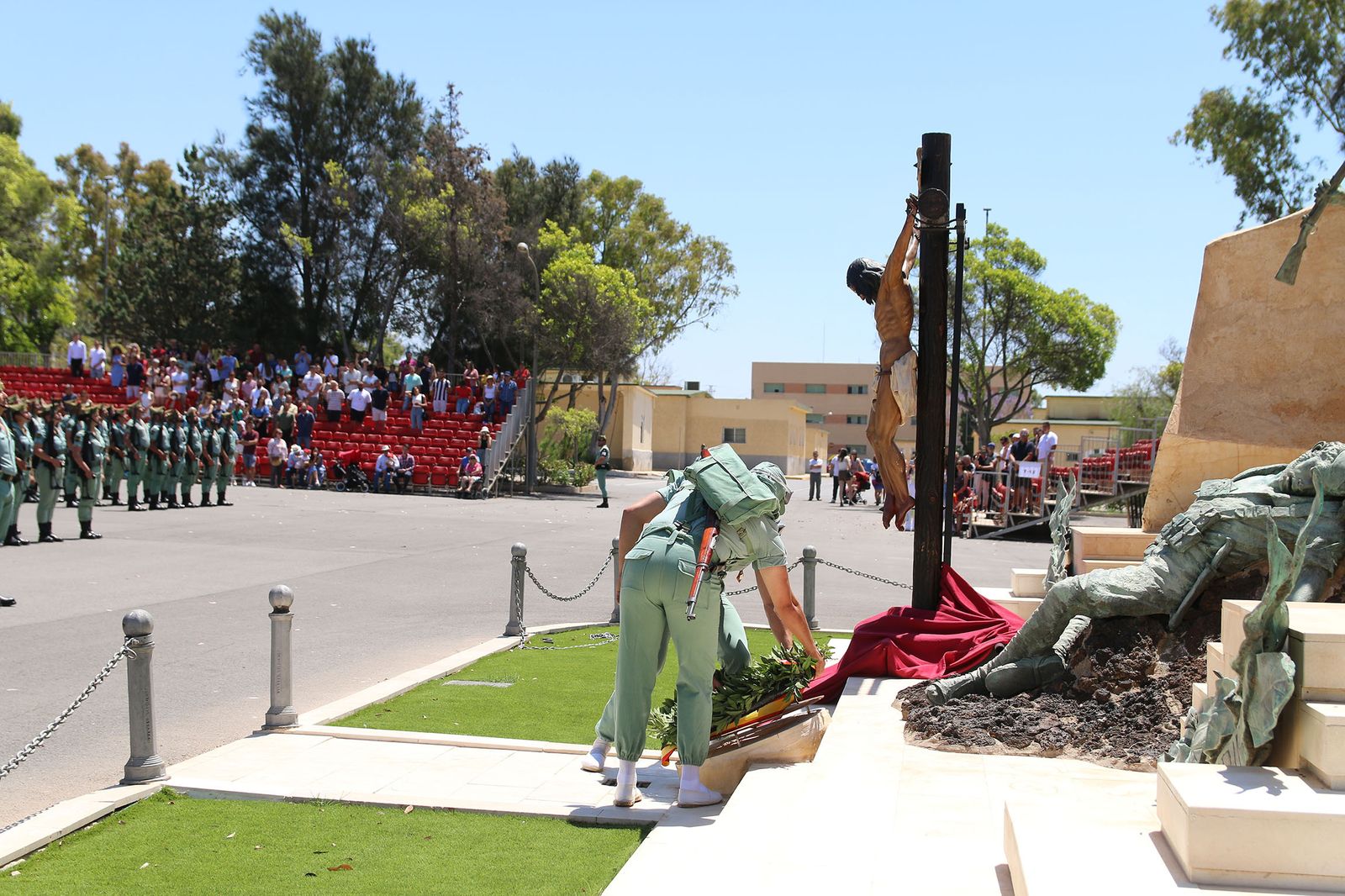 Fotogalería del desfile del Sábado Legionario DIFAS 2022