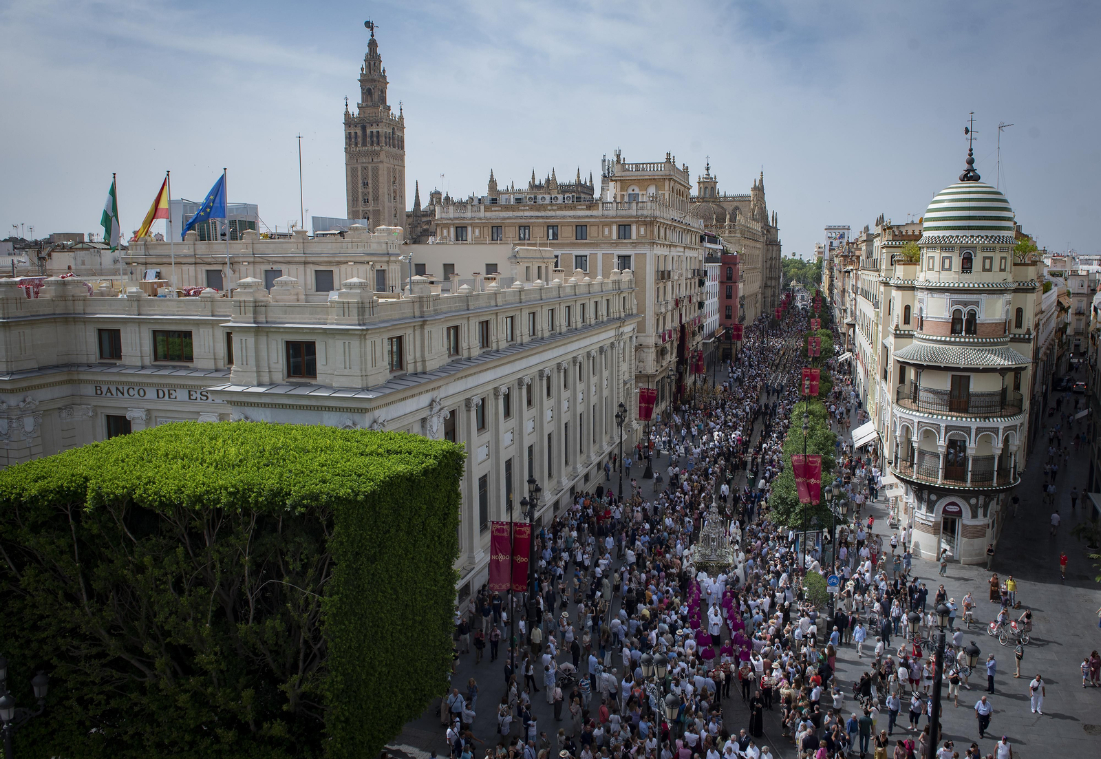 Las imágenes de la procesión del Corpus Christi de Sevilla 2022