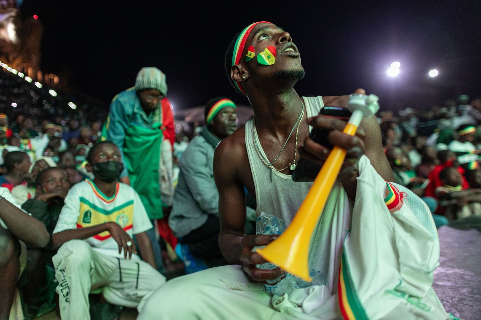 Las fotos de la final entre Marruecos y Senegal