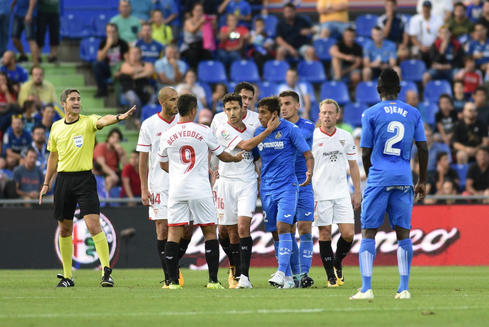 Las imágenes del Getafe-Sevilla