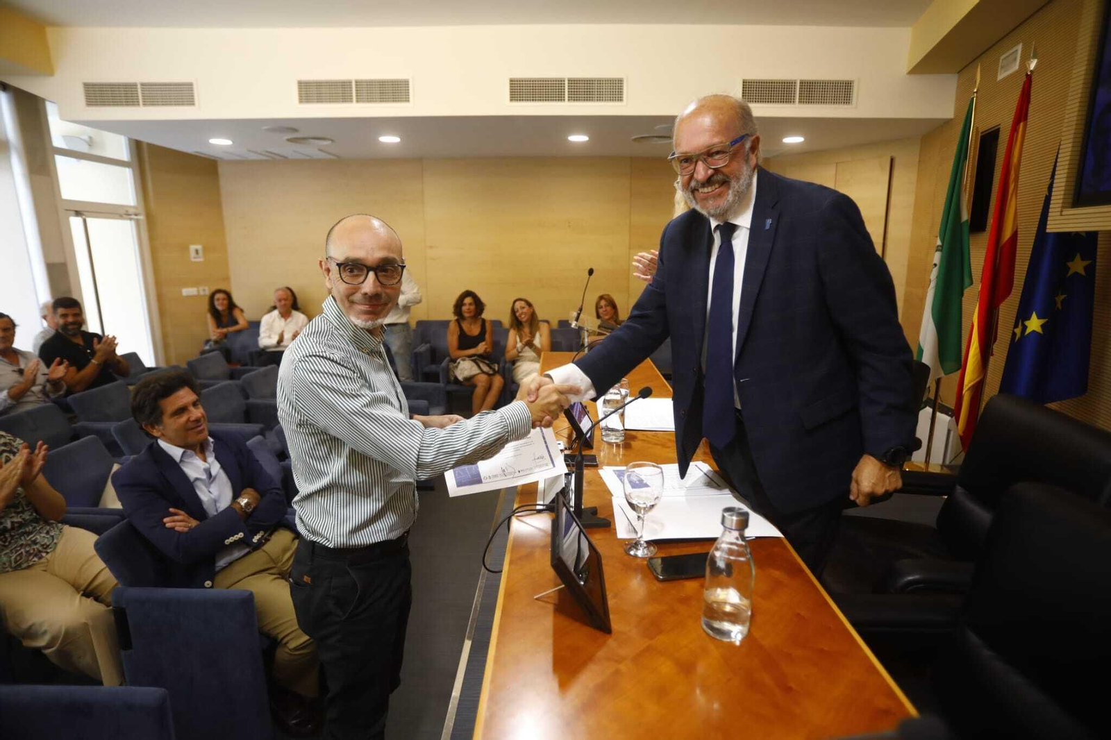 El homenaje del Colegio de la Abogacía de Córdoba a los abogados que prestan el servicio de turno de oficio, en imágenes