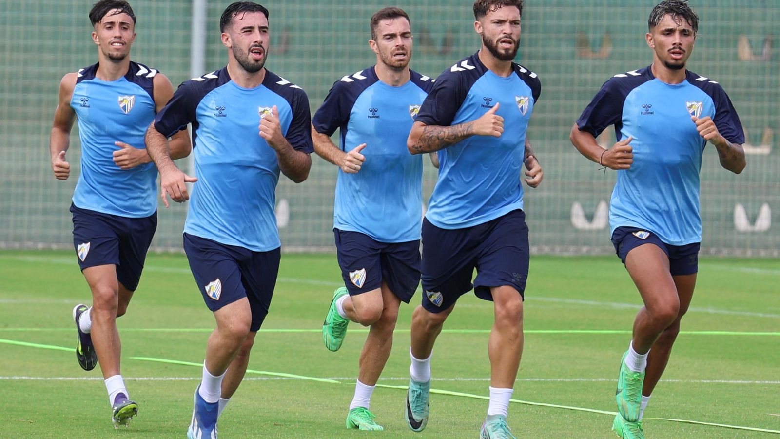 El Málaga CF prueba la Ciudad Deportiva de Arraijanal