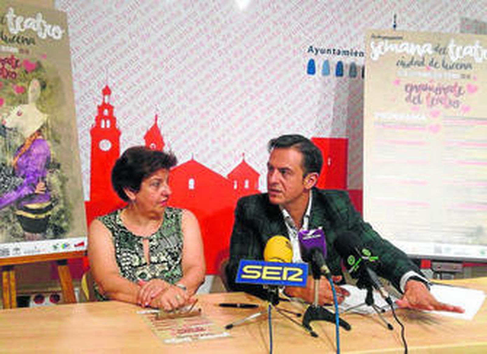 Presentación del cartel de la Semana del Teatro de Lucena.