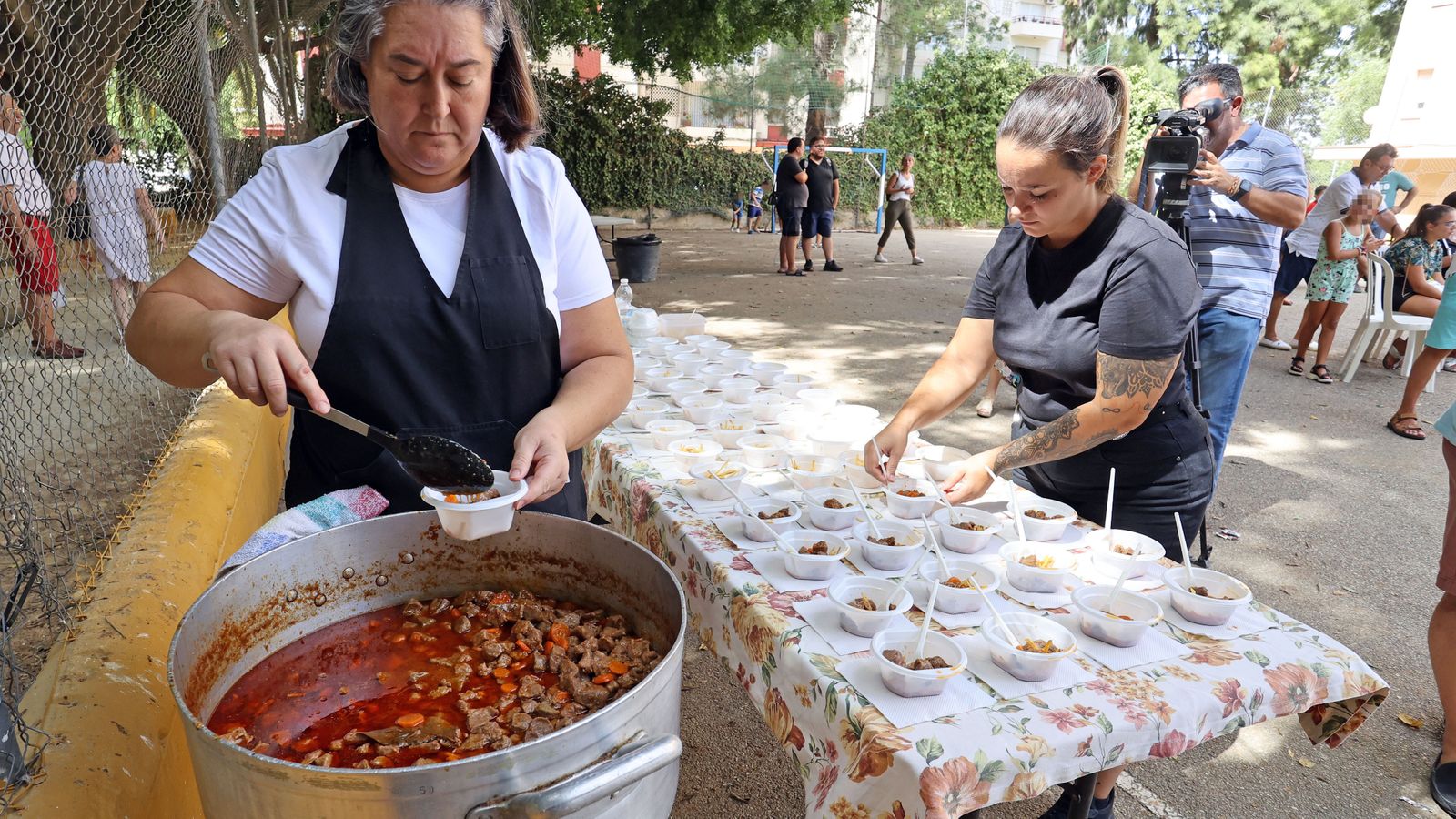 Fiesta de la vendimia en los barrios, en PrinciJerez