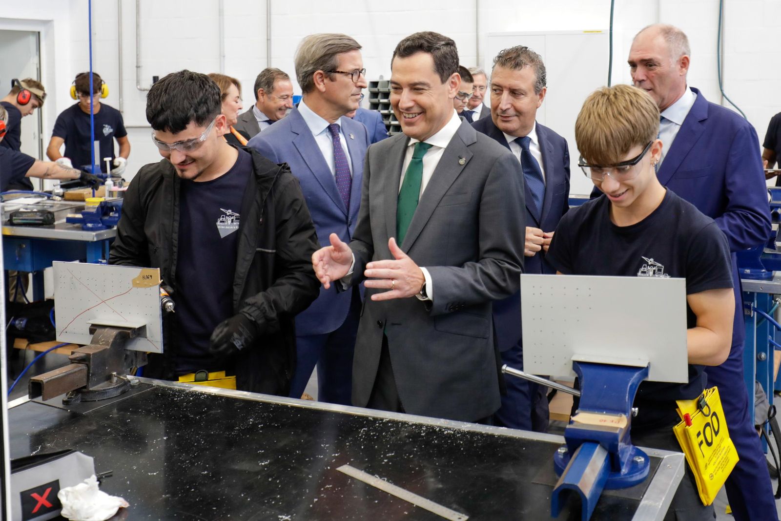 Nuevo centro de Formación Profesional Base Tecnológica Aeronautica "Javier Imbroda", en La Rinconada