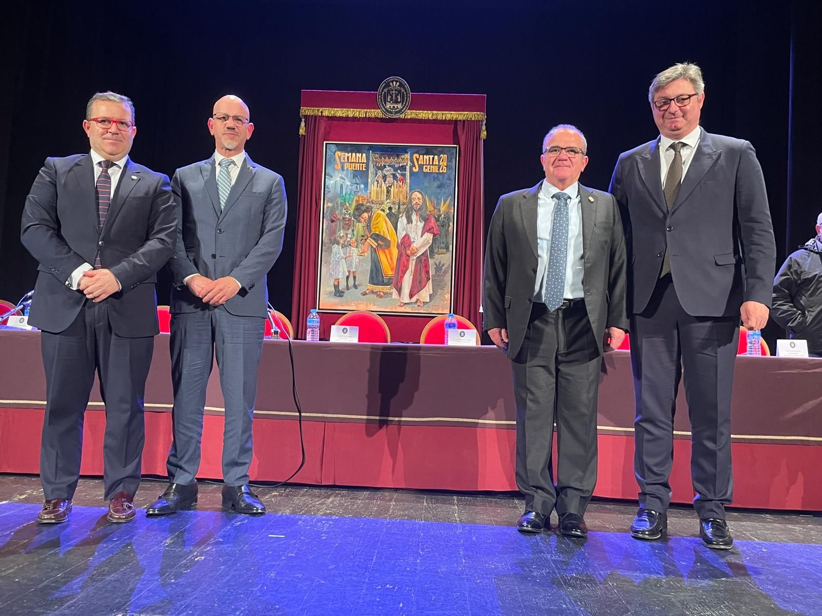 Antonio Maíz, Antonio Luis Ortiz, José Luis Vela y Sergio Velasco.