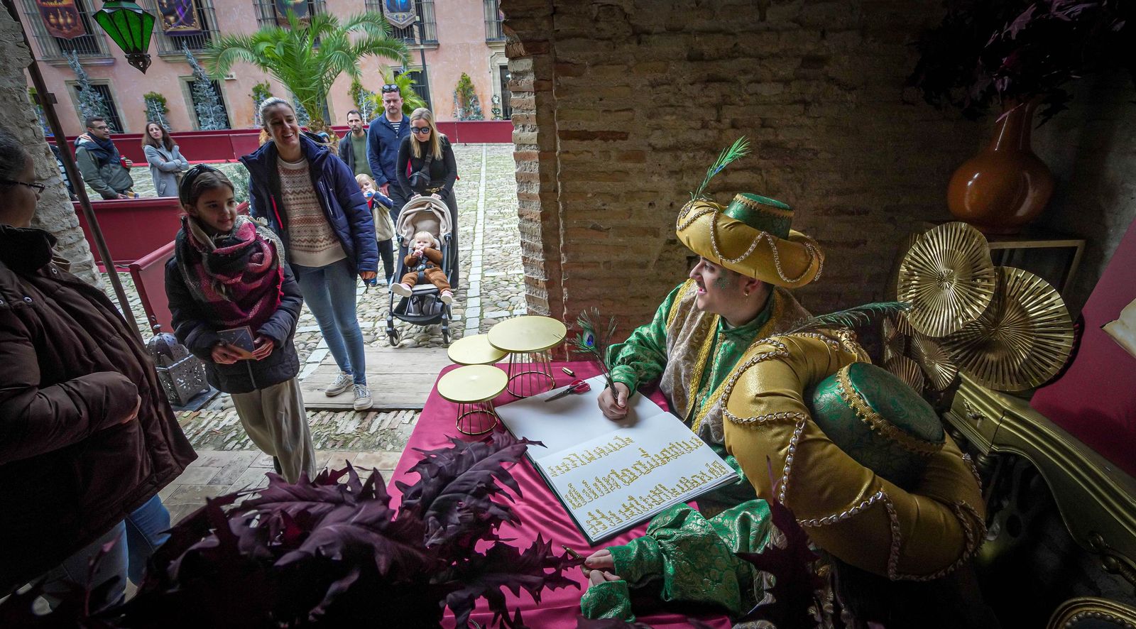 Imágenes del Cartero Real en el Alcázar de Jerez