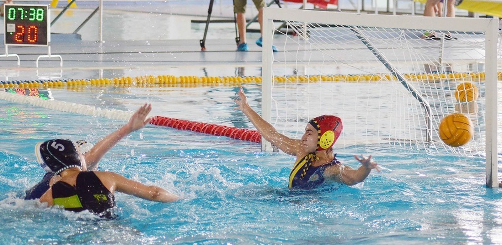 El Waterpolo Málaga femenino.