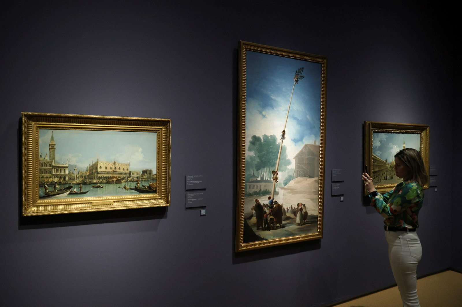 La muestra de grandes maestros de la pintura de la Colección de Abelló impulsada por la Fundación Unicaja, en fotos