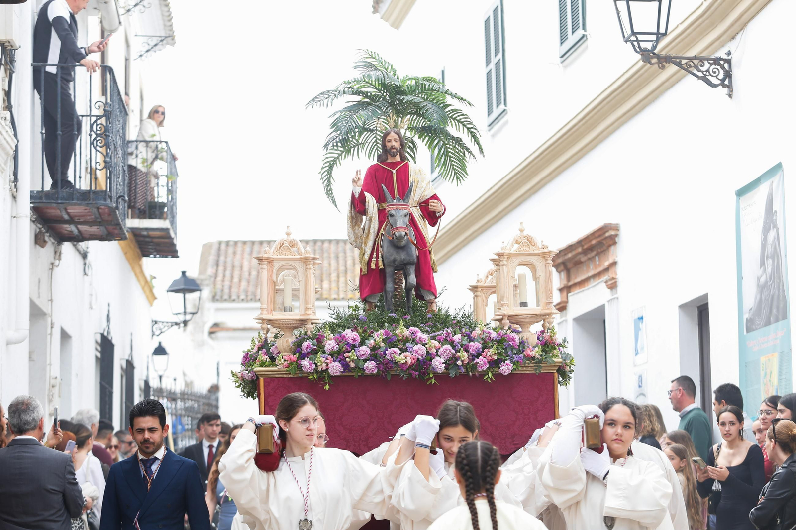 Fotos del Domingo de Ramos en San Roque