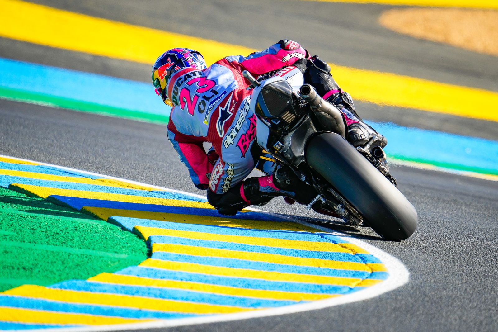 Enea Bastianini, mejor crono del viernes en Le Mans.