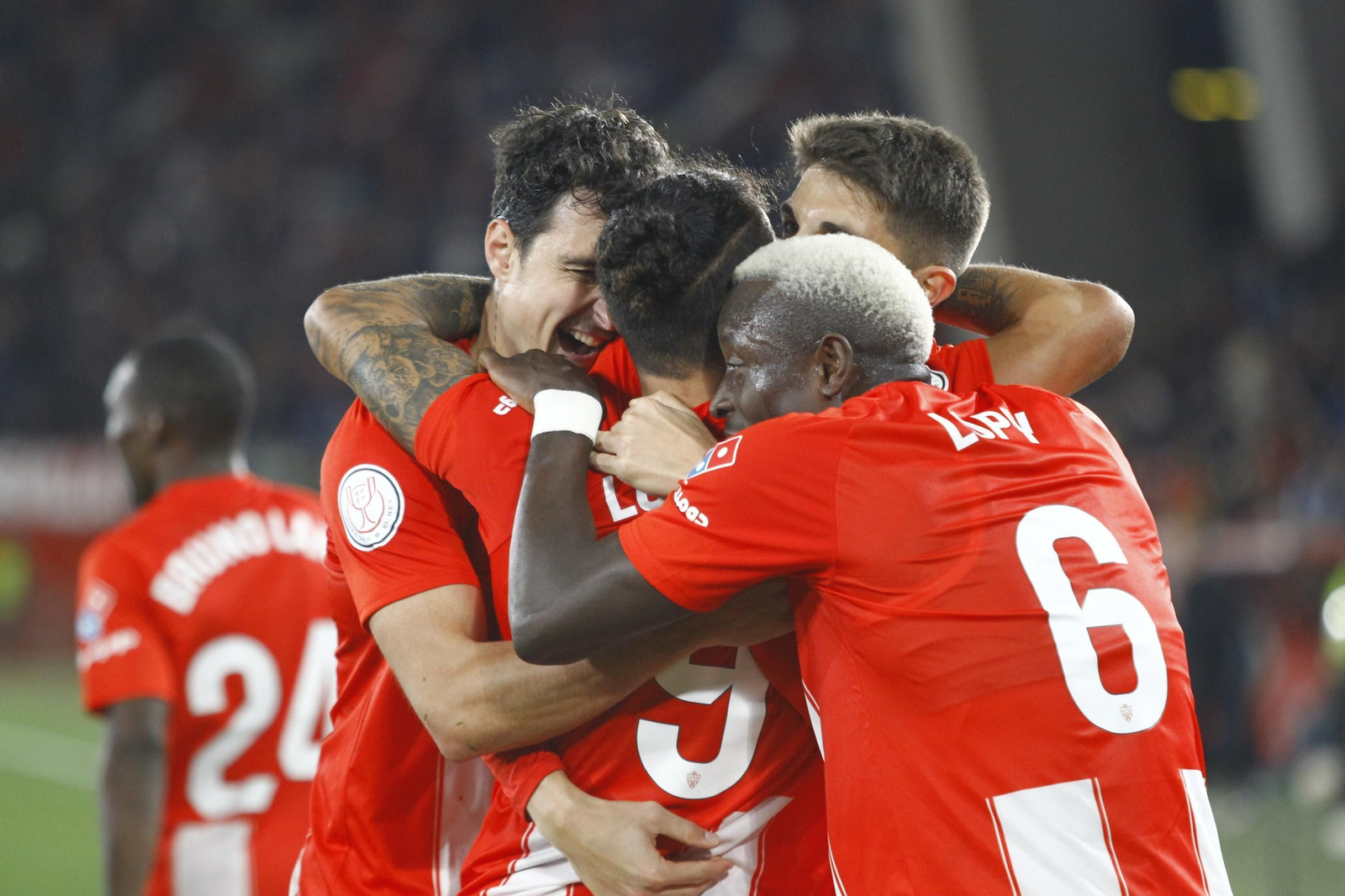 La U.D. Almería destroza al Sevilla C.F. en la Copa del Rey