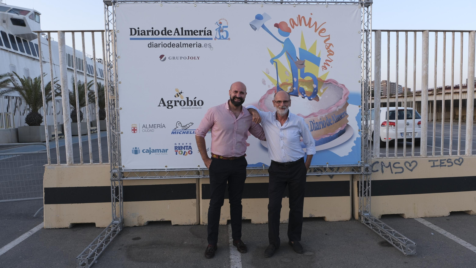 Imágenes de los asistentes a la Gala 15 Aniversario Diario de Almería