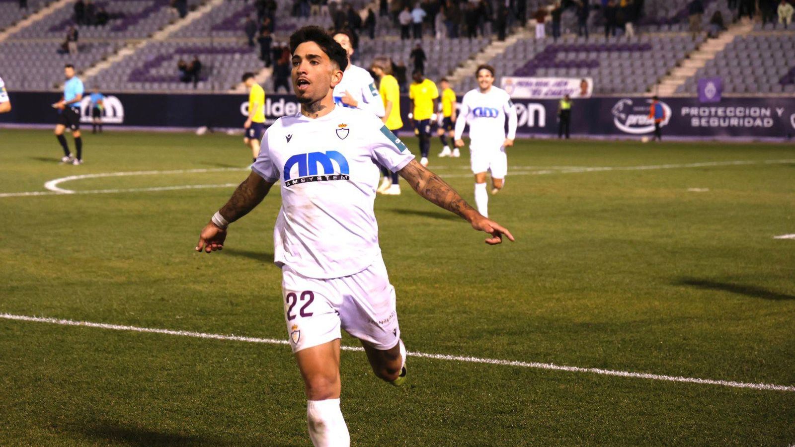 Óscar Lozano, uno de los destacados en la primera vuelta lagarta.