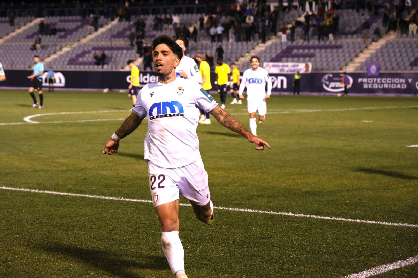 Óscar Lozano, una vez más fue el salvador del Real Jaén.