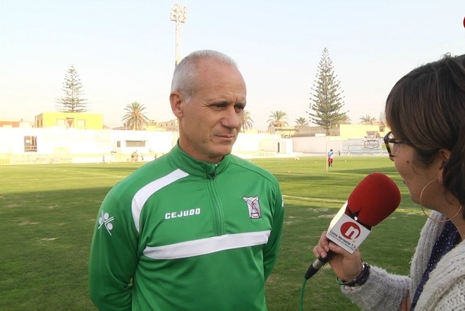 Falete, nuevo entrenador de la Lebrijana, en su época en el Sanluqueño.