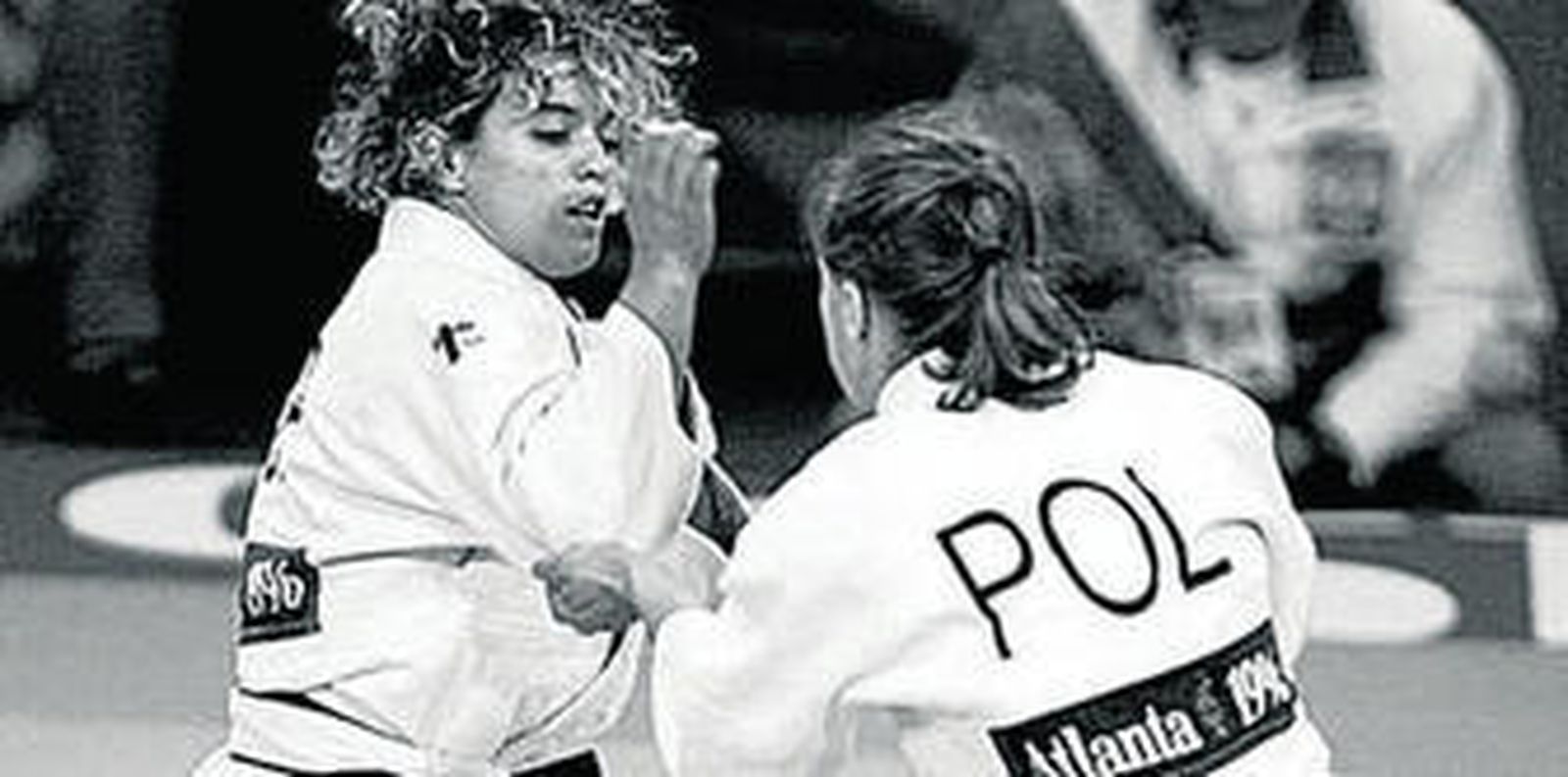 Yolanda Soler (izquierda), en los Juegos de Atlanta 1996.