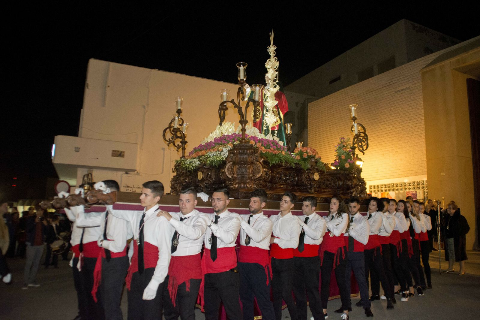 Imágenes de El Encuentro por las calles de Carboneras