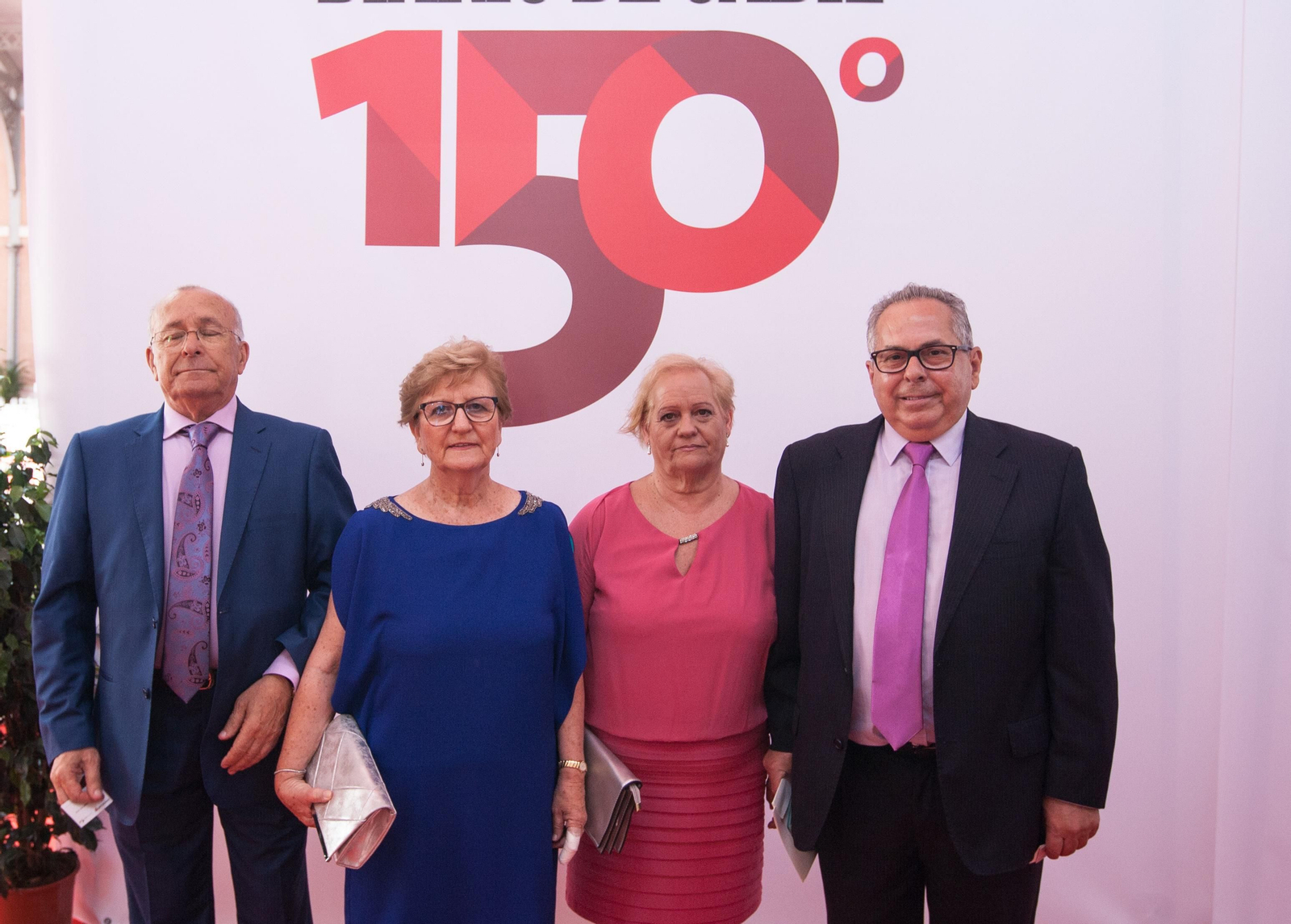 Antonio Perea, Juani Gainza, Teresa Guerrero y Pepe Pozo.