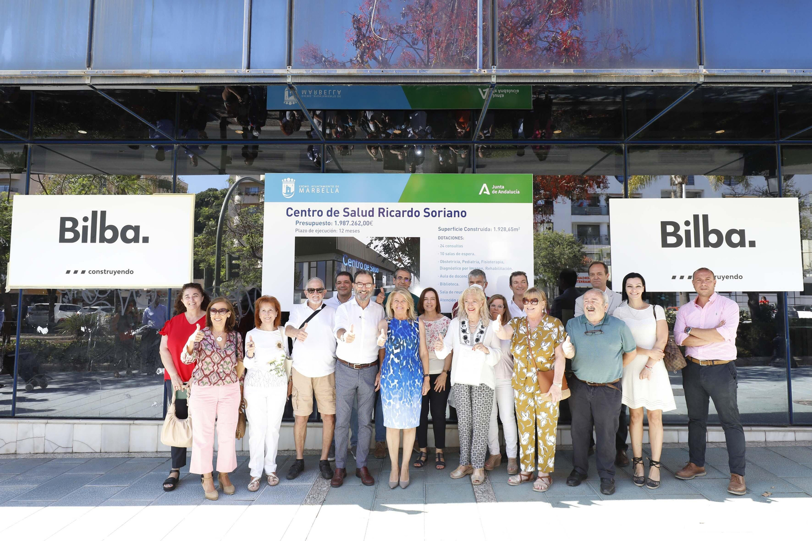 La presentación del inicio de las obras del futuro centro de salud de la avenida Ricardo Soriano. La presentación del inicio de las obras del futuro centro de salud de la avenida Ricardo Soriano.