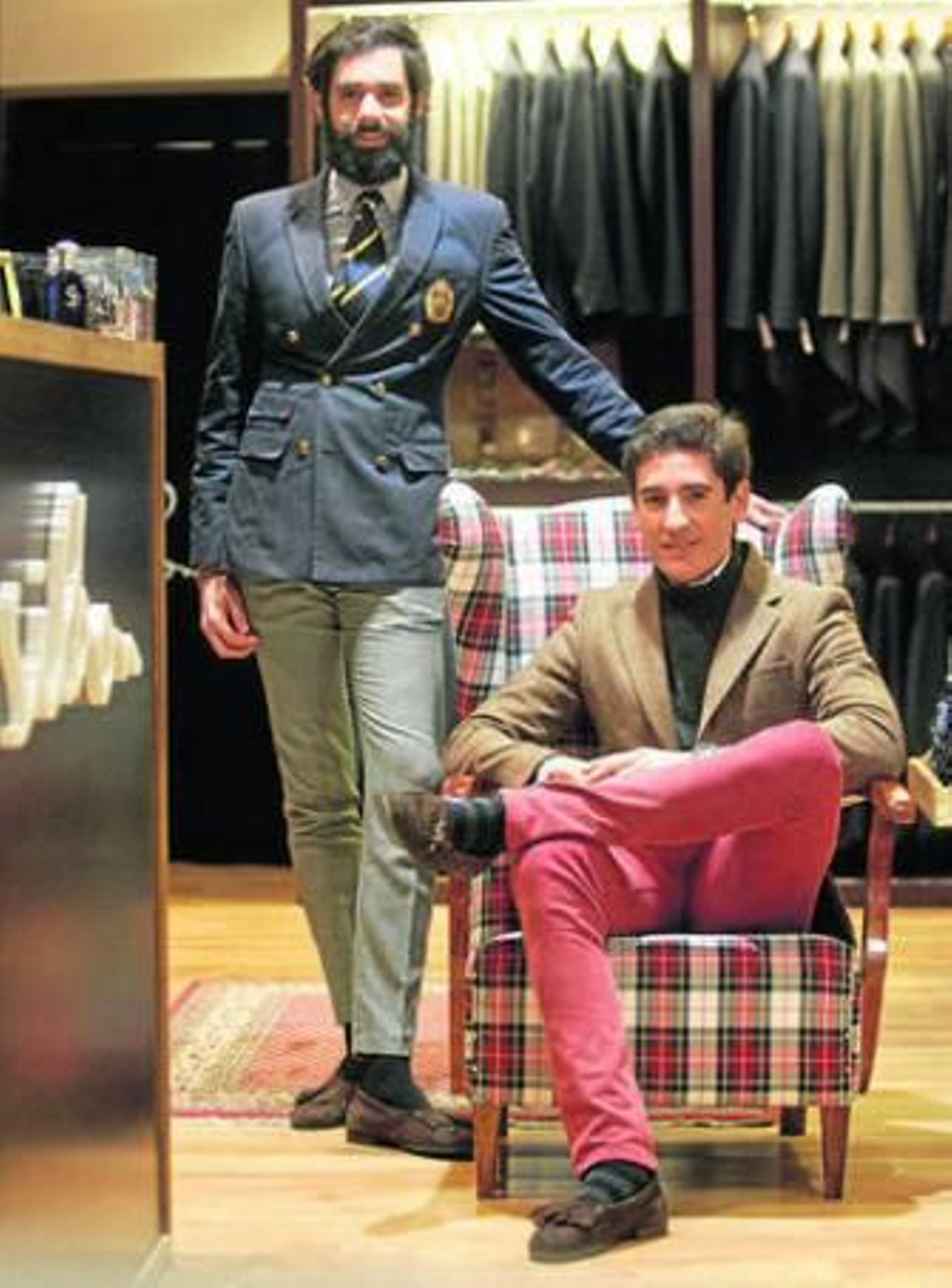 Pablo López y Rafael Díaz, propietarios de la firma Silbon.