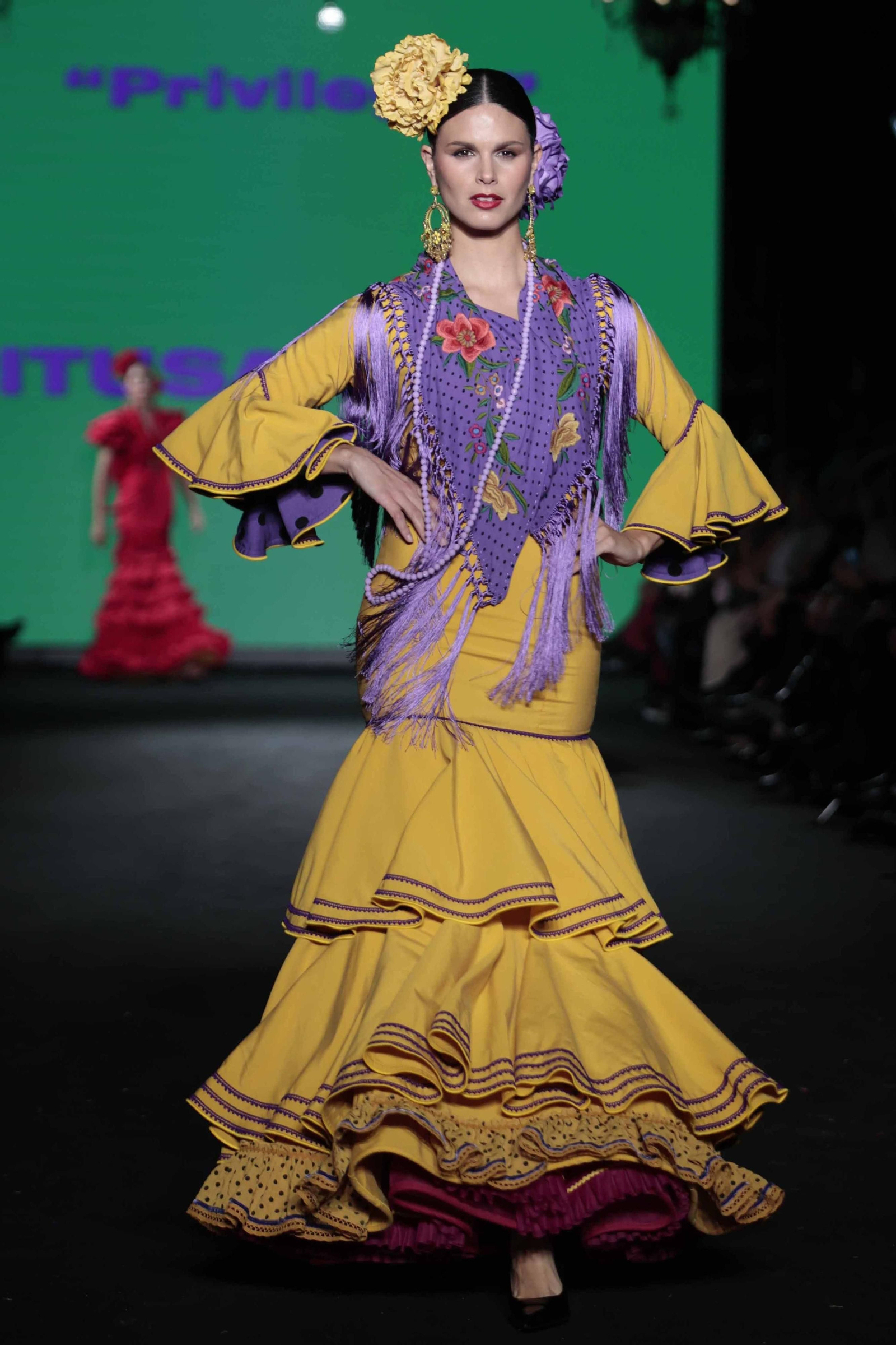 Desfile de Pitusa Gasul  en We Love Flamenco 2024, todas las fotos