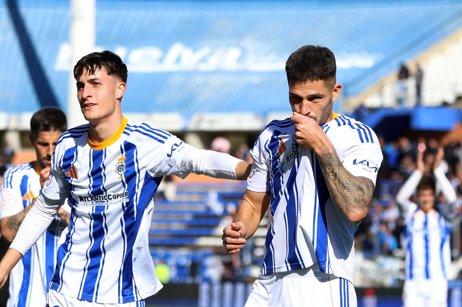 Las mejores fotografías del Recreativo de Huelva-Club Deportivo Estepona