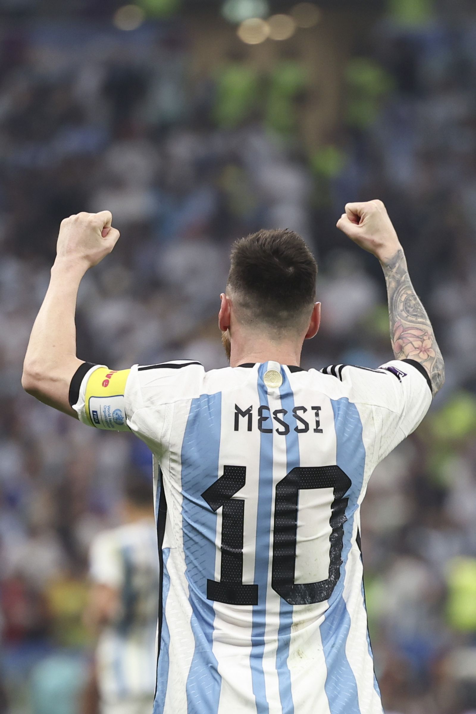 Las fotos de Messi contra Croacia