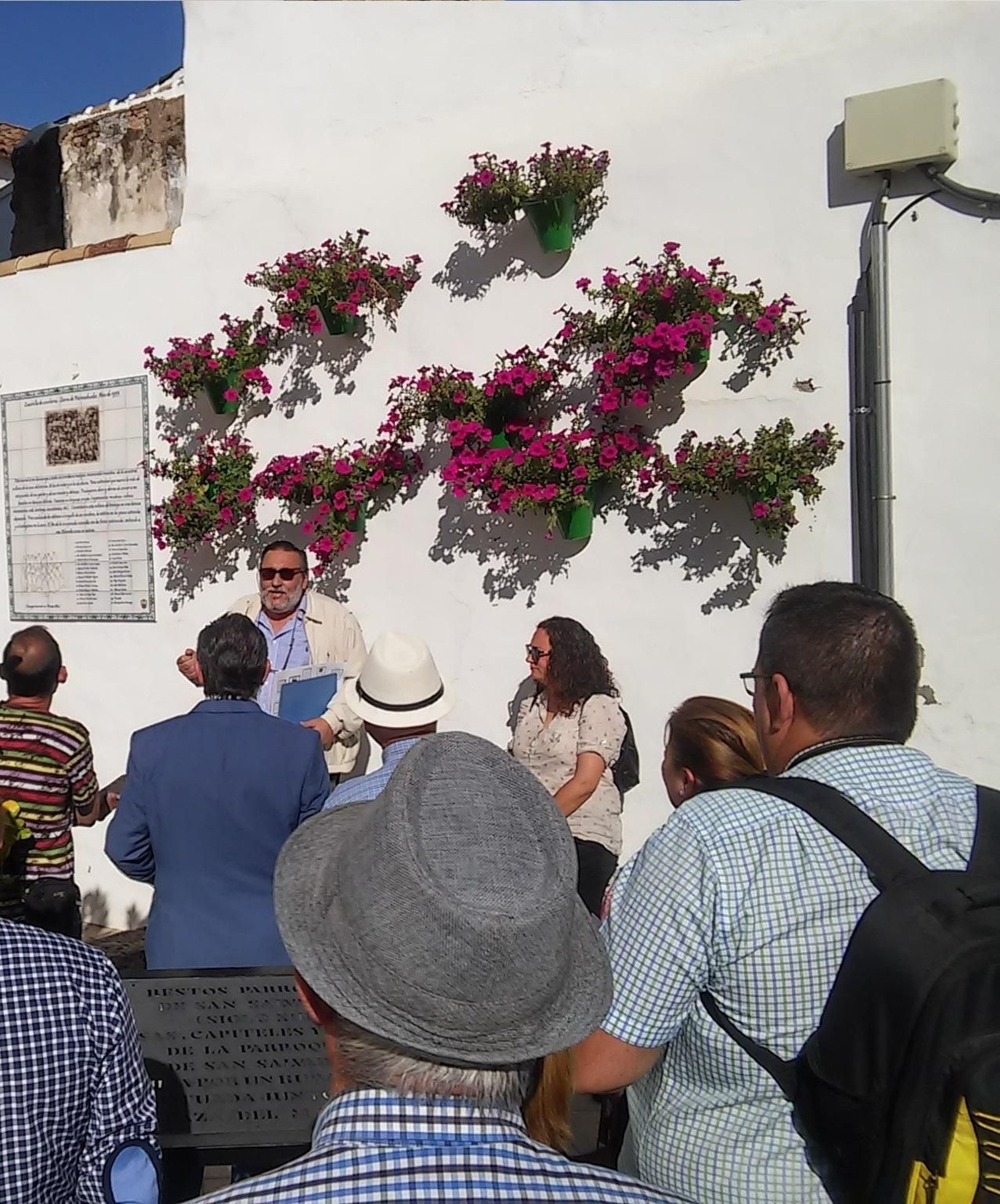 Uno de los murales que se han instalado en las calles de Hornachuelos.
