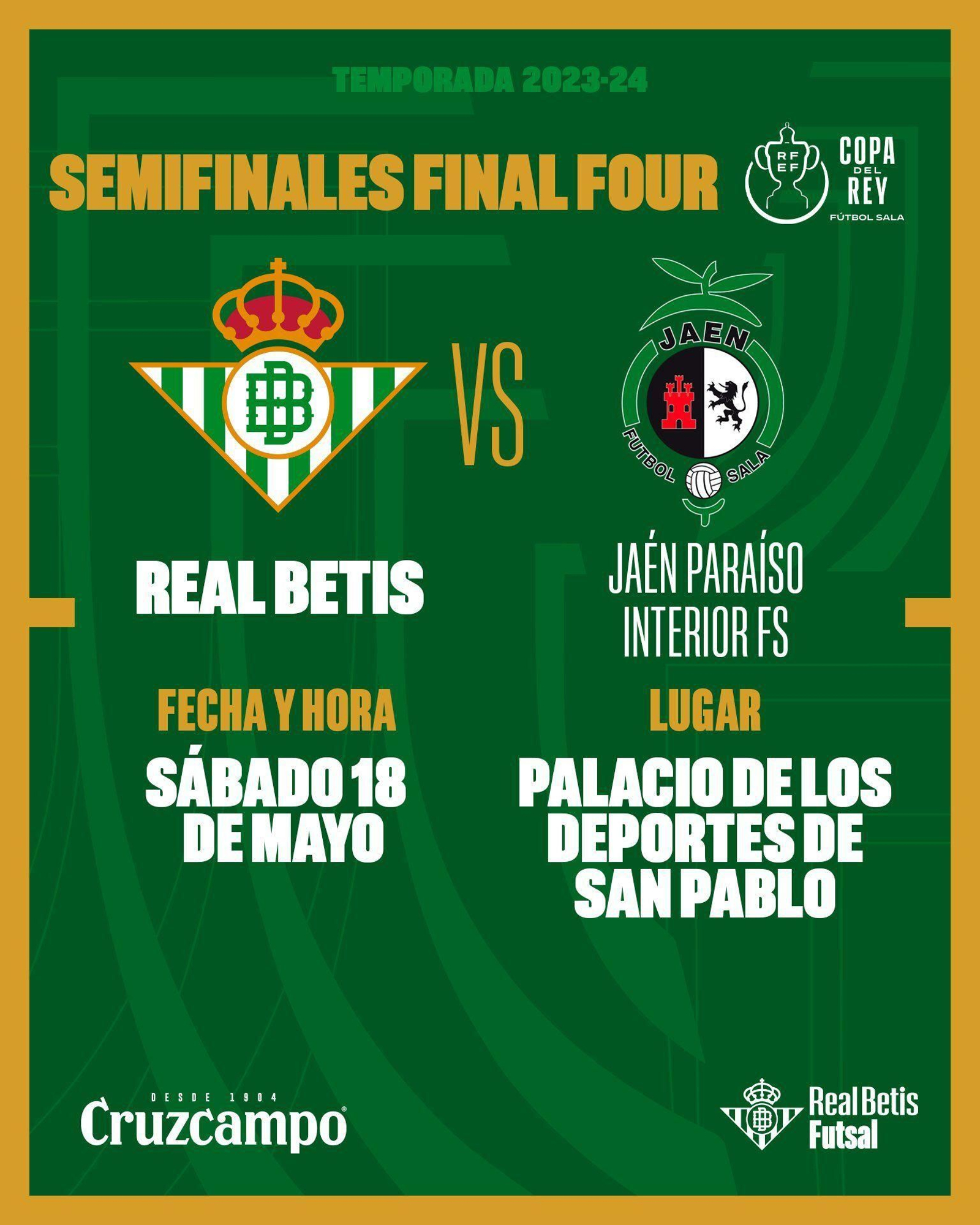 Cartel del sorteo copero.