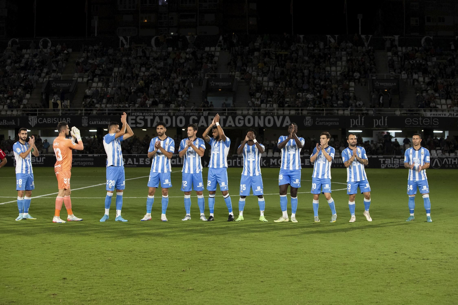Las fotos del Cartagena-Málaga CF