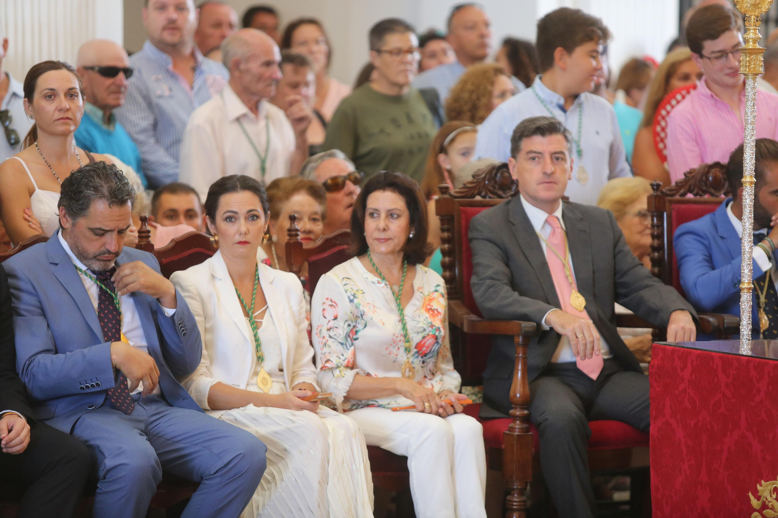 Imágenes de la solemne función del voto en el santuario de la Virgen del Rocío 2019