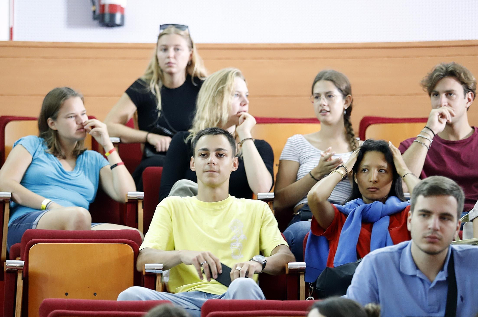Imágenes de la bienvenida a los Erasmus en la Universidad de Huelva
