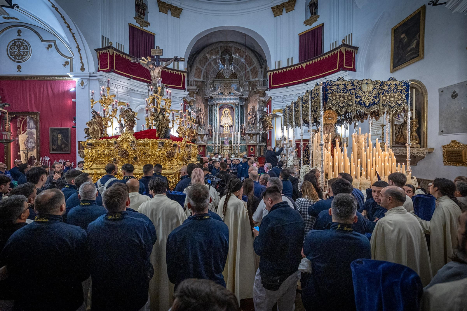Las imágenes de la cofradía de La Palma en la Semana Santa de Cádiz de 2024