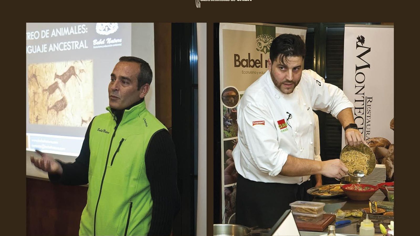 Las jornadas incluyen showcooking y conferencias.