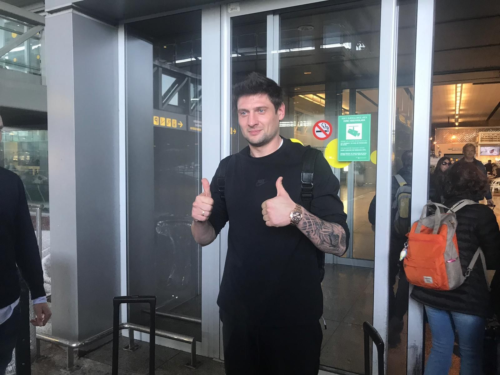 El aterrizaje de Seleznyov en Málaga