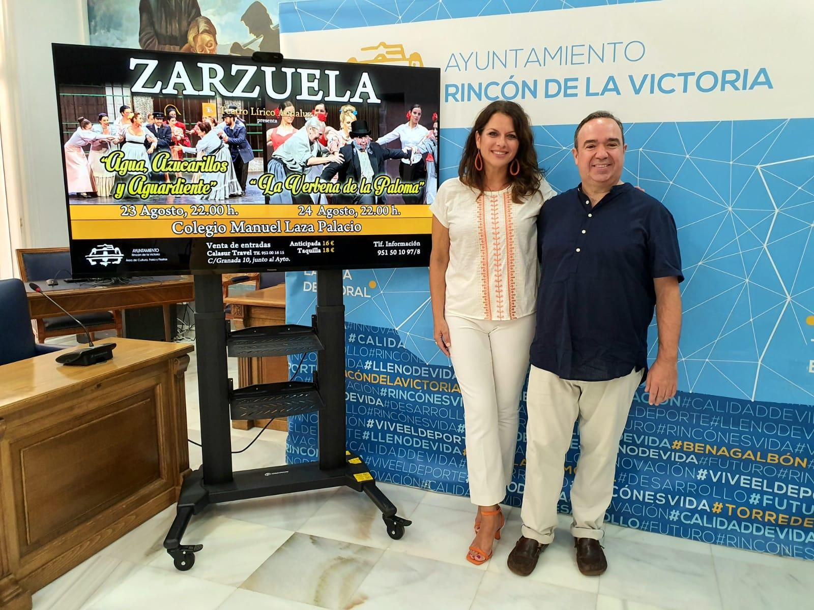 Presentación del Festival de la Zarzuela en Rincón de la Victoria Presentación del Festival de la Zarzuela en Rincón de la Victoria