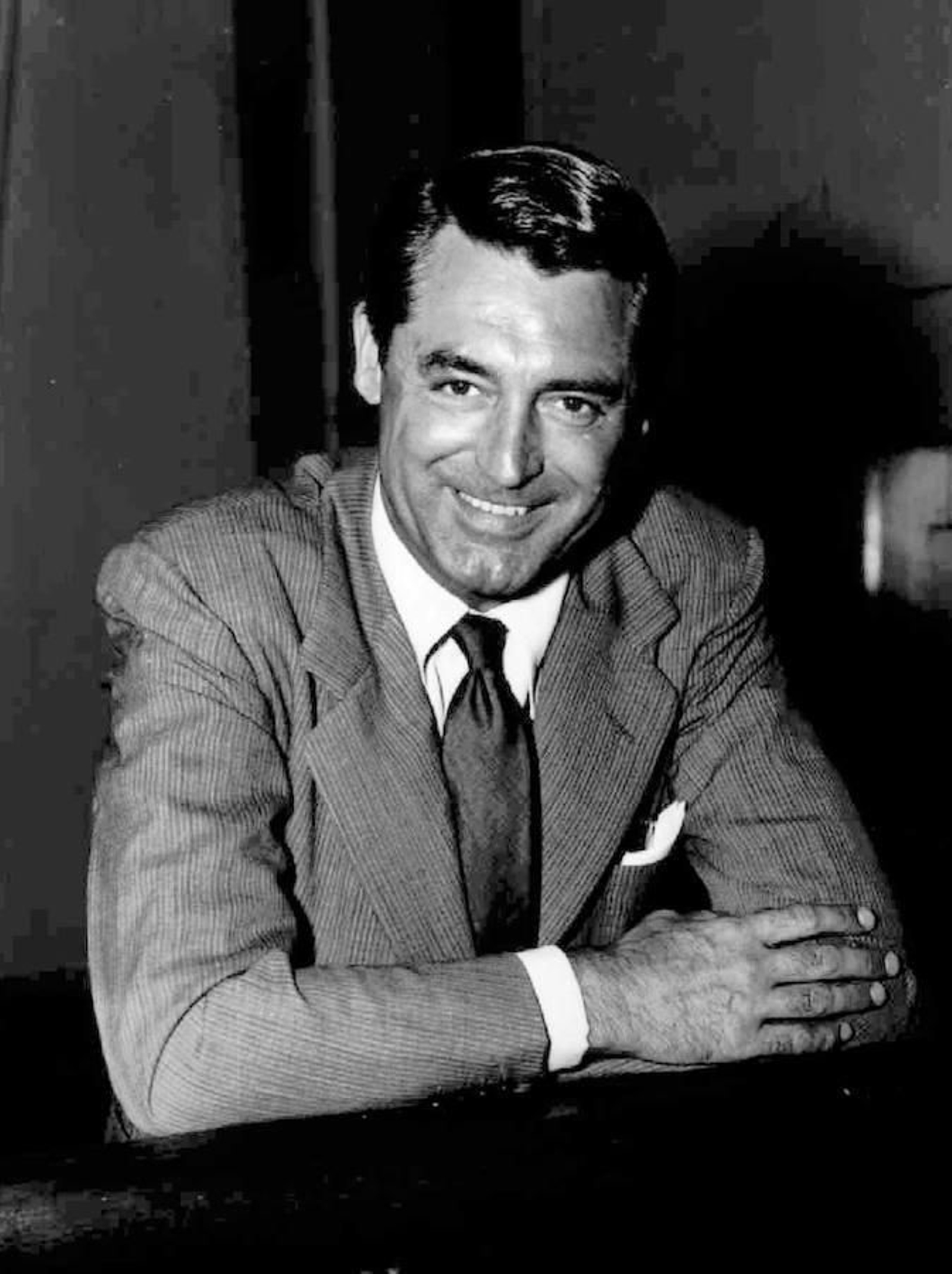 El actor de Hollywood Cary Grant.