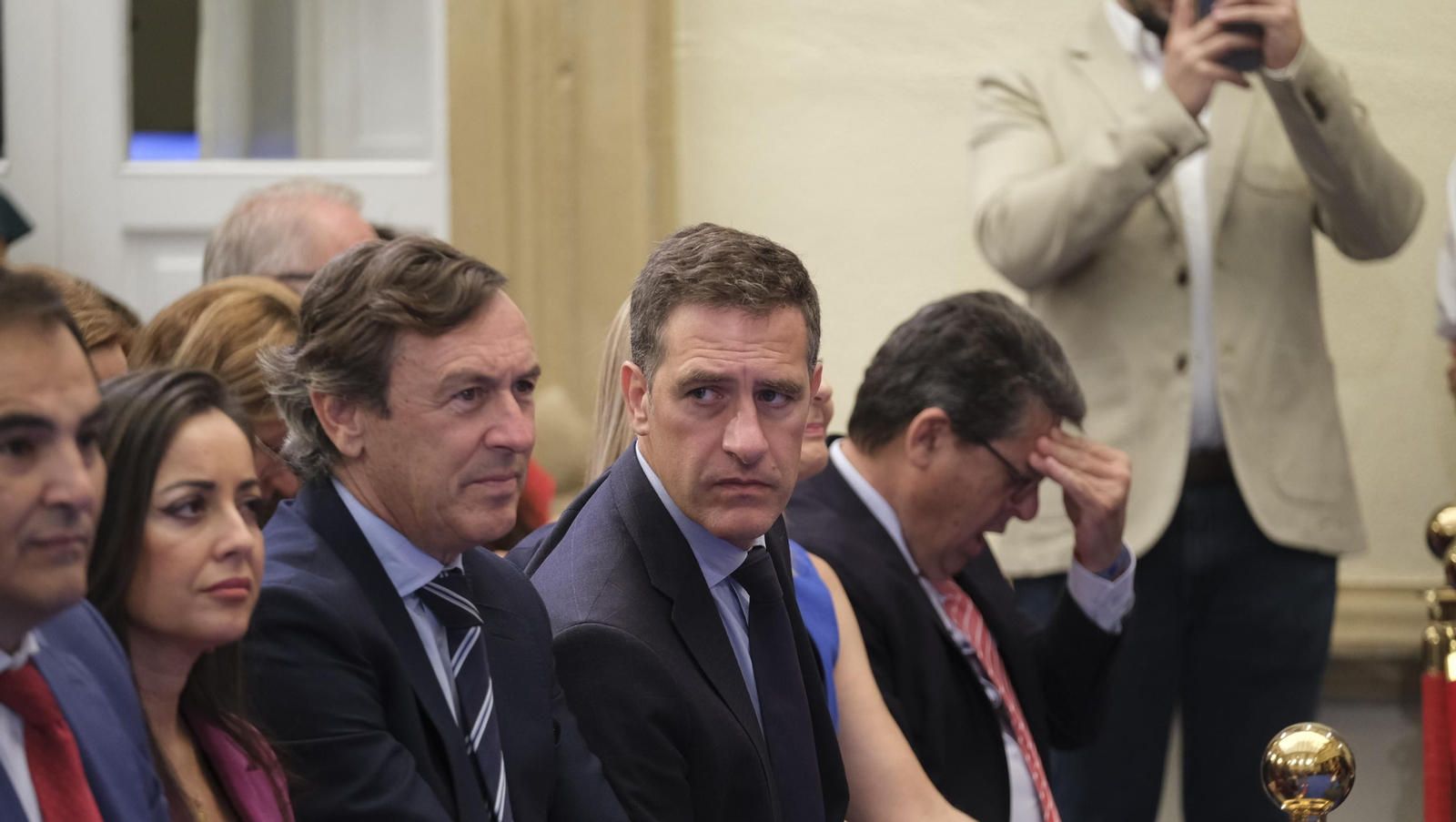 Imágenes del acto de constitución de la Diputación de Almería