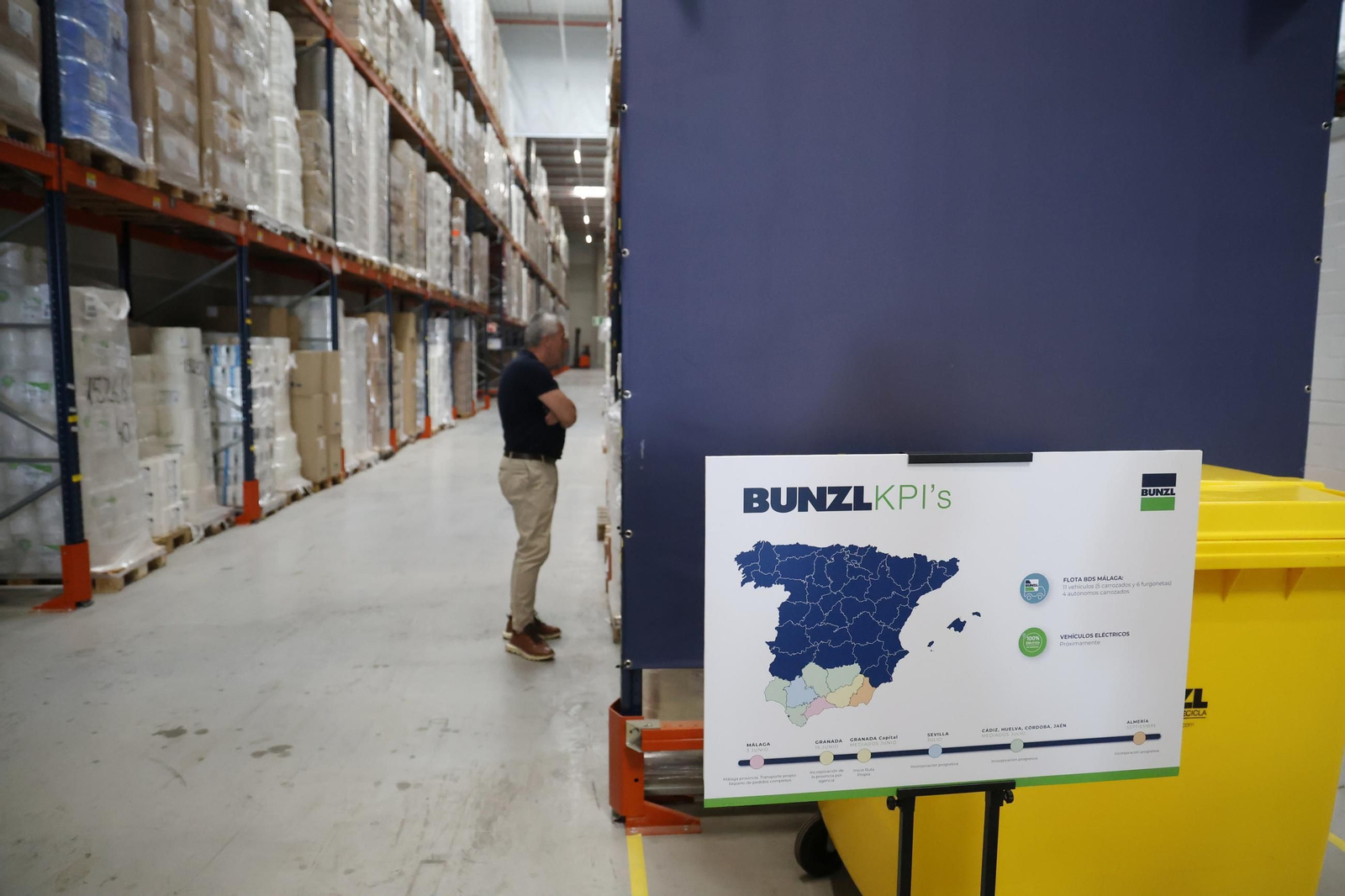 La inauguración oficial del centro logístico de Bunzl Distribution Spain, en fotos