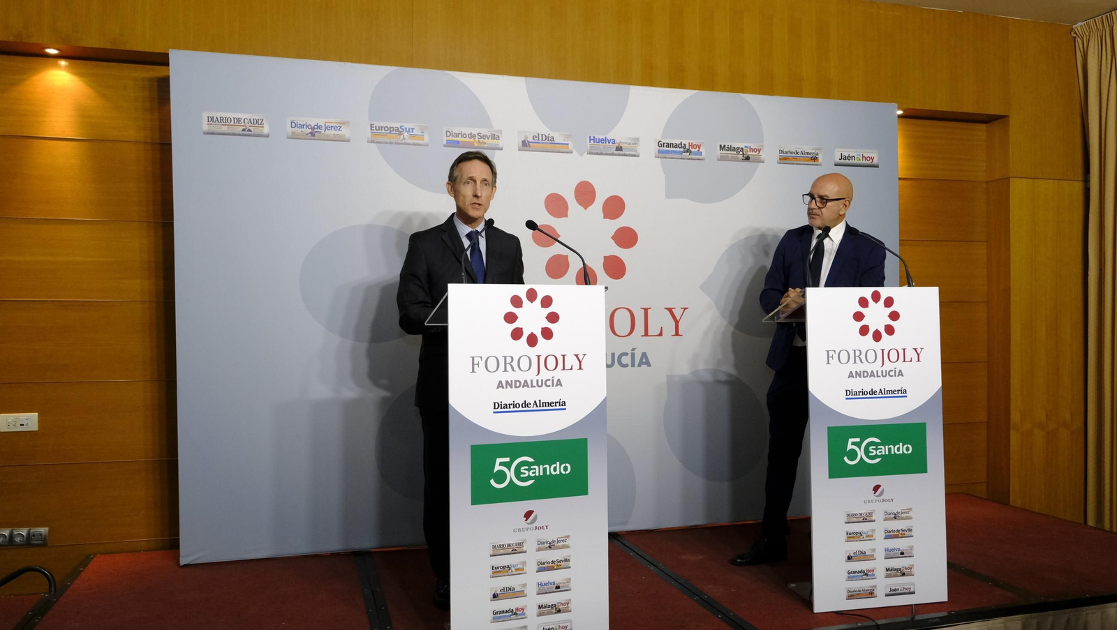 Foro Joly Andalucía-Sando, con el Consejero de Agricultura Ramón Fernández-Pacheco, en imágenes