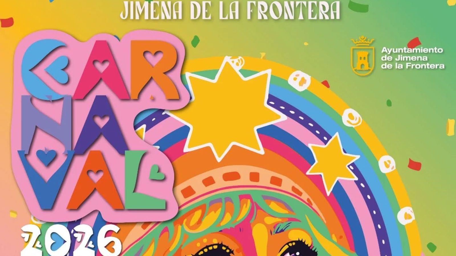 Cartel del carnaval de Jimena de la Frontera 2026